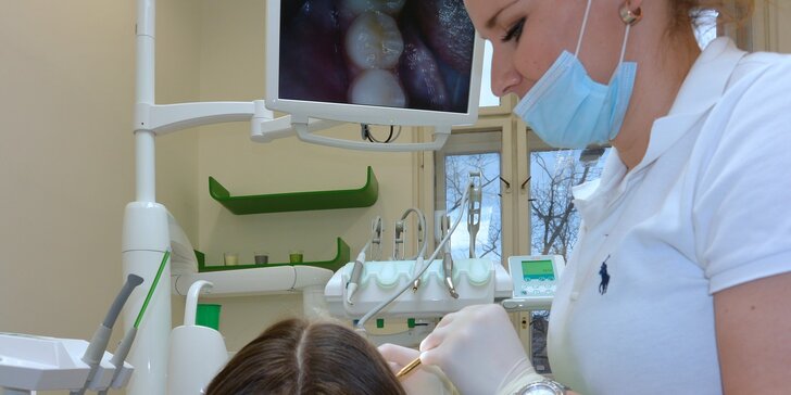 Profi bělení zubů pro krásný úsměv a 30% sleva na dentální hygienu