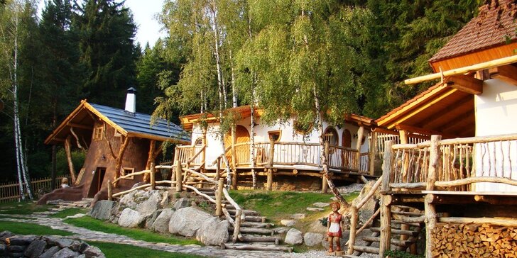 Kouzelná dovolená v Pohádkové vesničce pro rodiče a dvě děti do 12 let