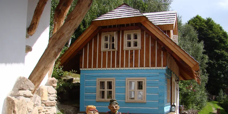 Last minute pohádková noc v pohádkové vesničce Podlesíčko pro celou rodinu