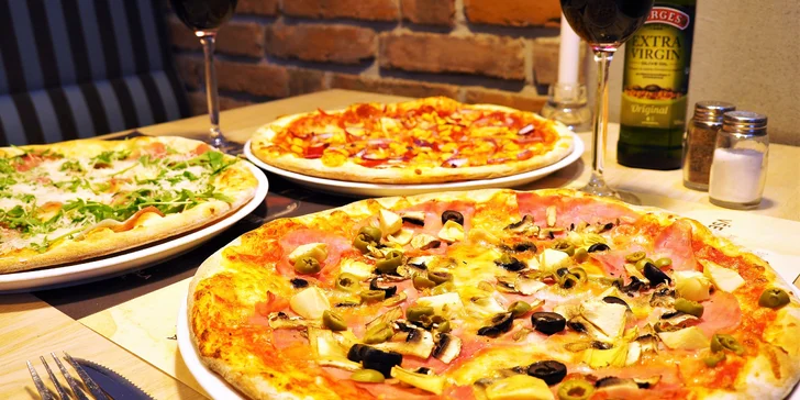 Mají tu klasiku i méně tradiční druhy, třeba pivní pizzu Di Birra. 