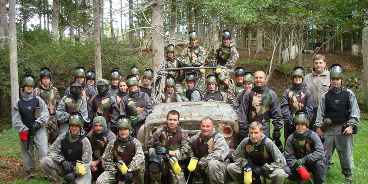 Čeká vás nezapomenutelná 4hodinová akce plná adrenalinu a vzrušení.