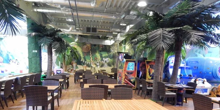 Dovádění ve Funparku Žirafa Kladno: vstupy pro 2 děti za cenu jednoho