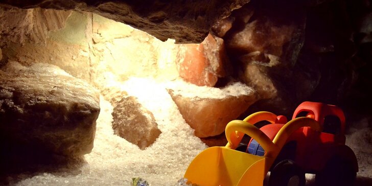 Permanentka na 5 vstupů do solné jeskyně