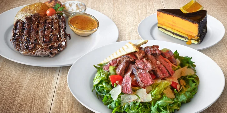 Prvotřídní 3chodové menu pro dva s romantickým výhledem na Orloj