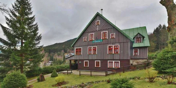 Pohoda ve Špindlu pro dva i čtyřčlennou rodinu vč. sauny i polopenze