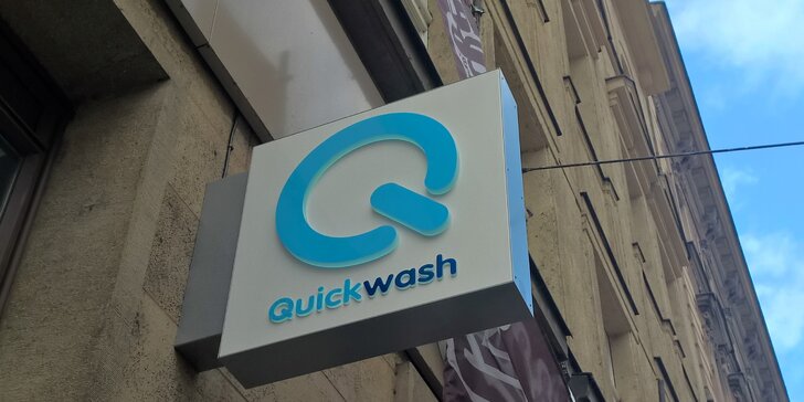Samoobslužná prádelna Quickwash - na výběr ze tří variant praní