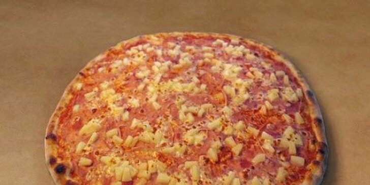 Dvě lahodné pizzy podle vaší chuti v centru Písku