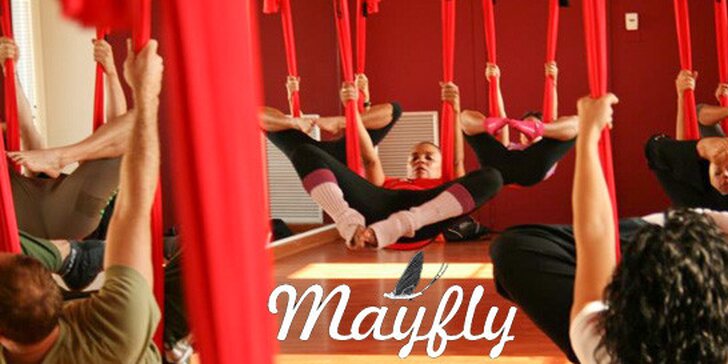 3 lekce fascinující létající jógy – akrobacie v síti