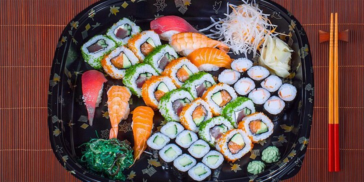 Asie na vašem talíři: Sushi sety pro 2 v nově otevřené restauraci Lumio
