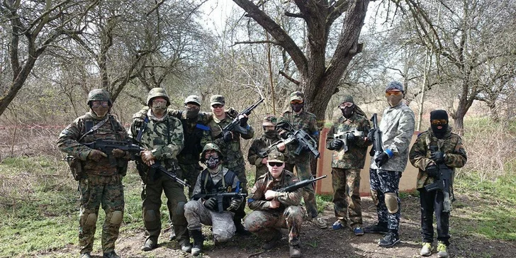 Airsoftová střílečka až pro 10 hráčů vč. zapůjčení zbraně a munice