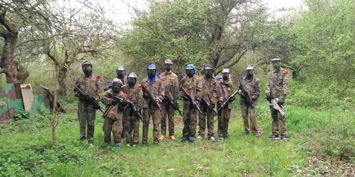 Airsoftová střílečka až pro 10 hráčů vč. zapůjčení zbraně a munice