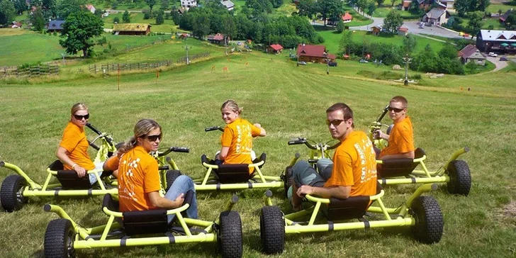 Týdenní aktivní a adrenalinová dovolená pro celou rodinu