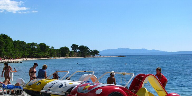 Letní dovolená v letovisku Baška Voda v Chorvatsku