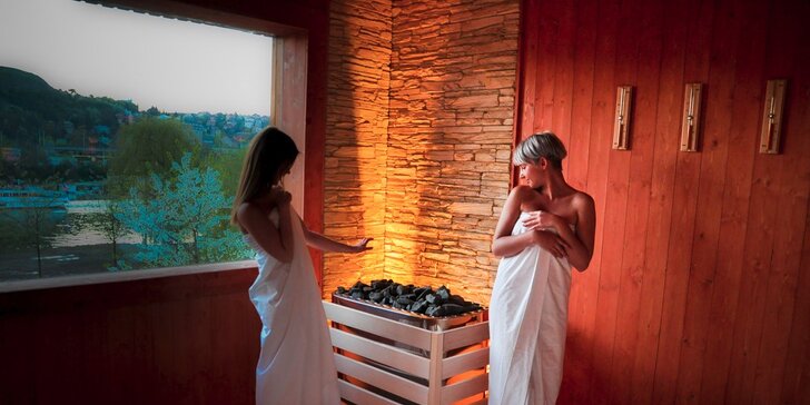 Naberte síly ve zrekonstruovaných historických saunách s výhledem na Vltavu