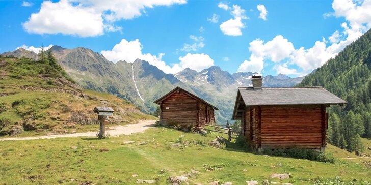 Léto v rakouských Alpách ve vybavených apartmánech s rodinou nebo partou