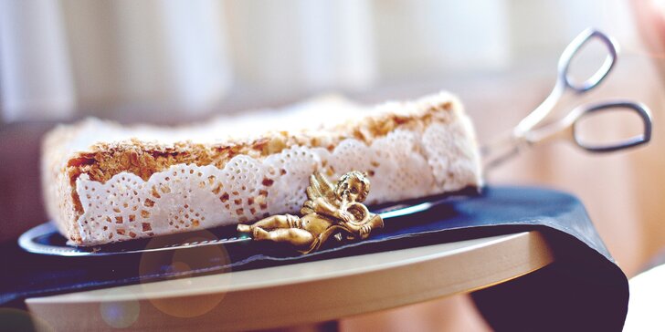 Luxusní vrstvený dort Napoleon vhodný pro každou příležitost