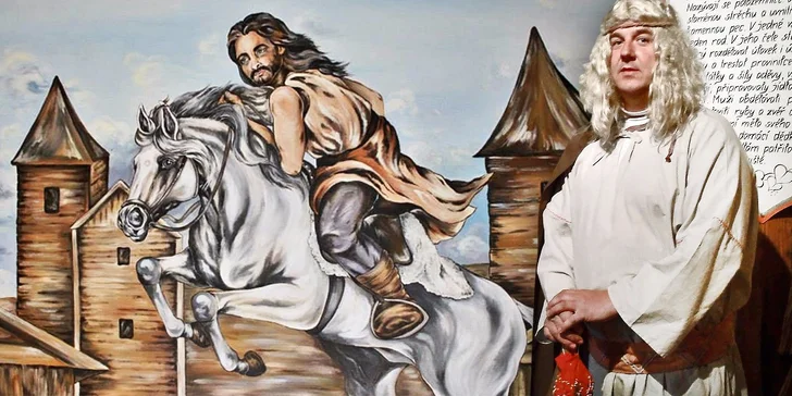 Zážitkové prohlídky Starých pověstí českých s průvodcem pro 2 vč. palačinky