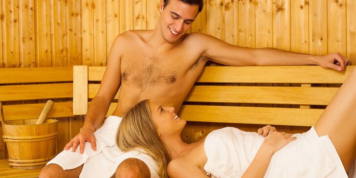 Vyhřívejte se s drahou polovičkou v privátní finské sauně