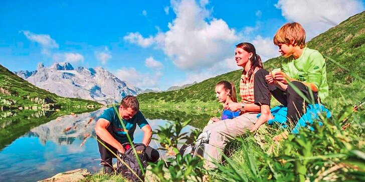 Léto v Rakouských Alpách pro dva i pro rodinu