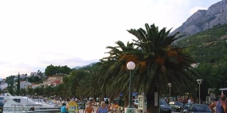 Letní dovolená v apartmánovém domě v letovisku Baška Voda v Chorvatsku