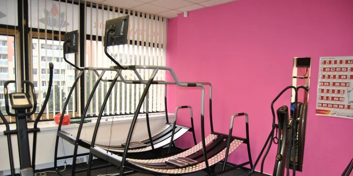 Vstup na revoluční fitness stroj Fiveriders s videotrenérem