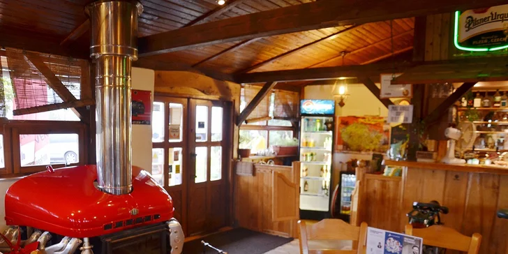 Kilo pečených žeber s medovým kořením v Motorestu U Toma