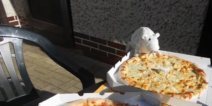 2 lahodné pizzy včetně rozvozu po Hradci Králové