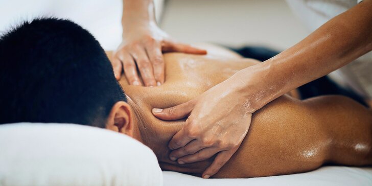 Speciální masáž zaměřená na uvolnění krční páteře