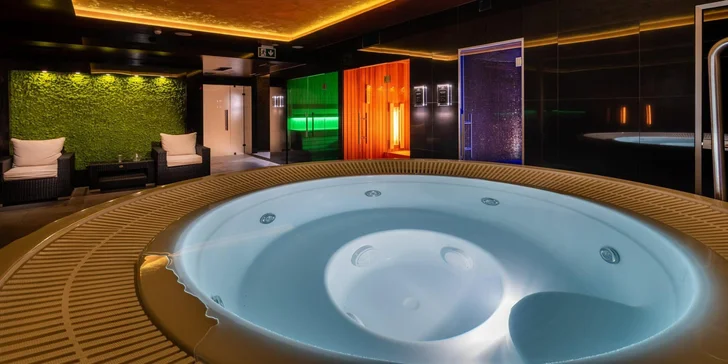 Privátny relax vo wellness centre apartmánového hotela Hrebienok Resort pre 2 osoby