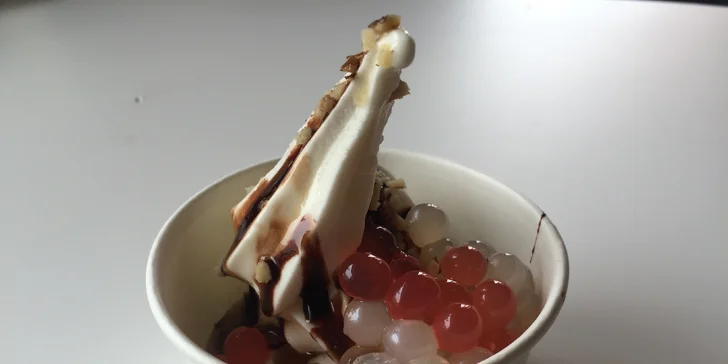 Parádní letní osvěžení: XL zmrzlina nebo Bubble Tea s kuličkami a želé