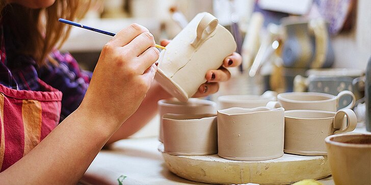 Kurzy decoupage a keramiky s možností dětského hlídání a tvoření