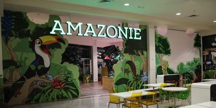 2× hodinový nebo celodenní vstup do dětského centra Amazonie