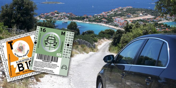 Dálniční známky a pojištění pro řidiče na cestu do Chorvatska