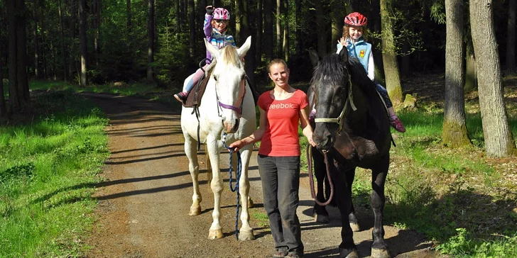 Svět ze sedla: projížďka v přírodě na koni
