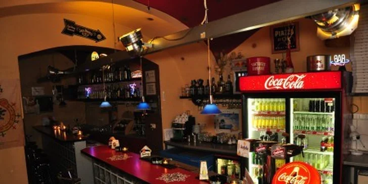 Hodování v italském stylu – dvě pizzy dle výběru z 28 druhů