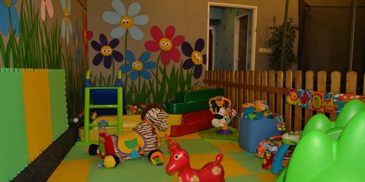 Celodenní řádění v dětském koutku pro všechny malé neposedy