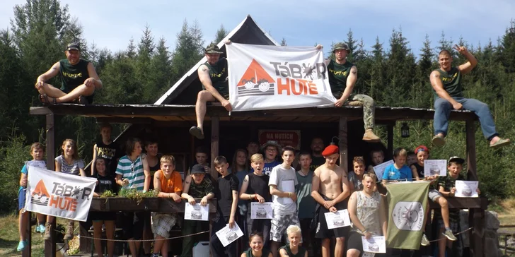 10denní paintballový army letní tábor pro dobrodruhy od 11 let