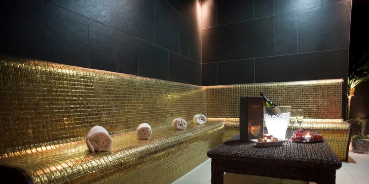 Privátní Wellness pro 2 osoby ve špičkovém centru Golden Body