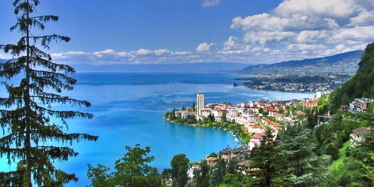 Švýcarsko, Ženeva a Savojské Alpy s Mont Blancem autobusem se dvěma noclehy