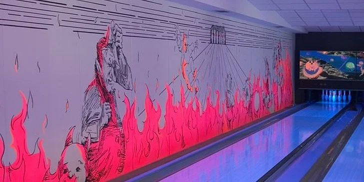 Bowling s přáteli nebo rodinou
