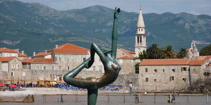 Poznávání Černé Hory včetně výletu do Albánie, dopravy a polopenze