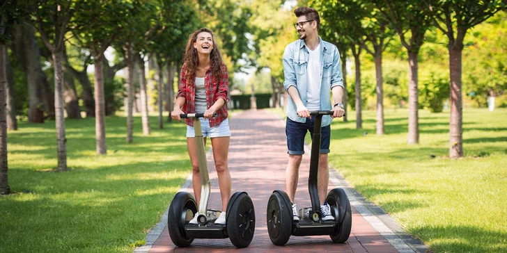 Vyjížďka na terénním segwayi krásnou přírodou kolem Seče