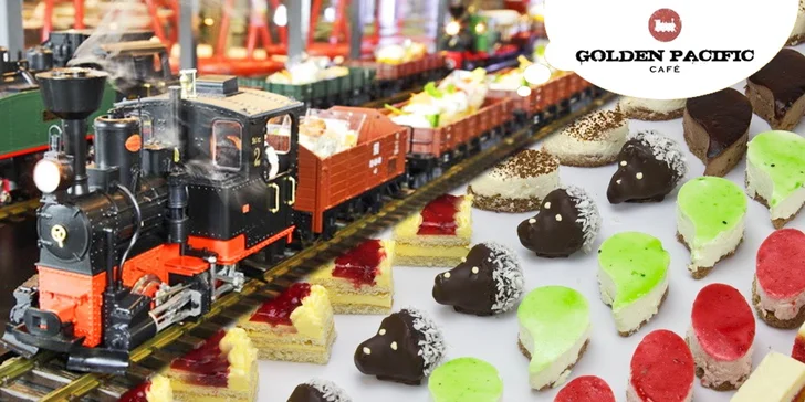 Snězte tolik dezertů, kolik zvládnete: 1 či 2 sladké jízdy v Golden Pacific Café