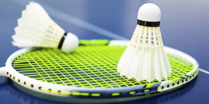 Hodinový pronájem badmintonového kurtu v týdnu i o víkendu