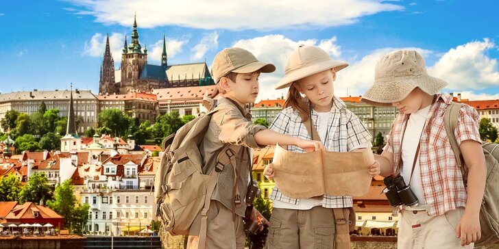 Praha hrou: Outdoorová rodinná hra v centru města až pro šestičlenný tým