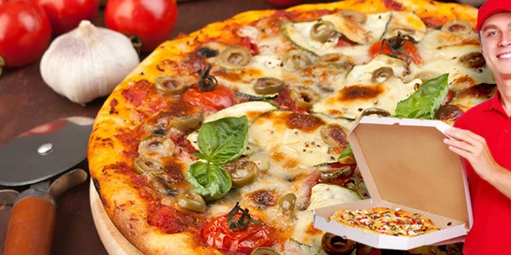 Dvě výtečné pizzy dle výběru - průměr 32 cm