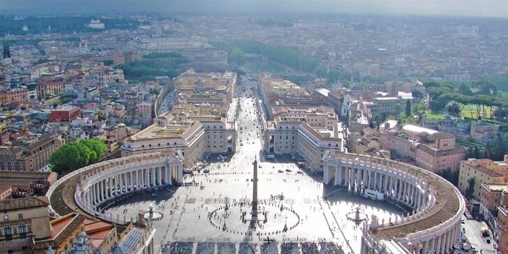Řím, Vatikán, Florencie, Benátky i koupání na ostrově Lido včetně ubytování
