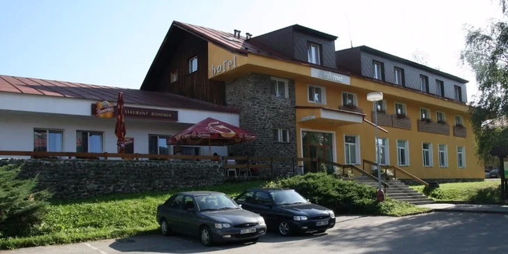 3-4denní šumavská pohoda s polopenzí, masáží a vstupenkami na hrad Kašperk