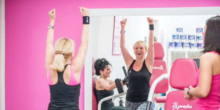 Neomezené týdenní cvičení v dámských fitness centrech Expreska po celé ČR