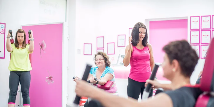Neomezené týdenní cvičení v dámských fitness centrech Expreska po celé ČR